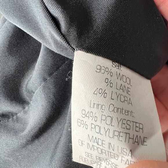 Theory Olvana Pleated Sheath Mini Dress Size 4 - Picture 6 of 7